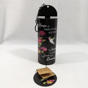 Carson Home Accent Hummingbird Cylinder Chime New without Box